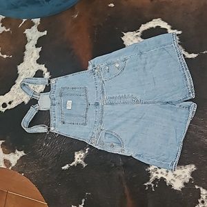 Levis Short Overalls Like New
